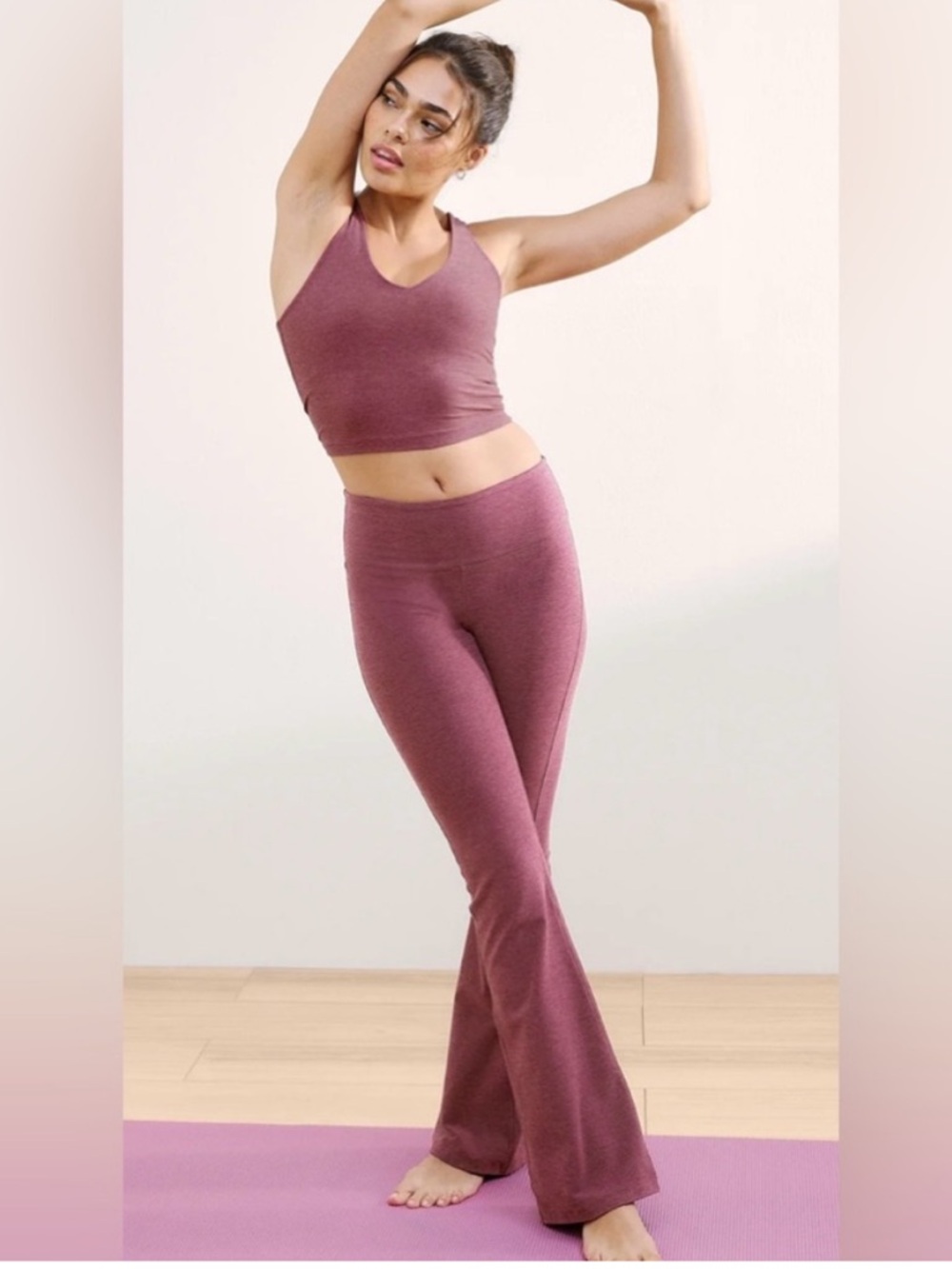 Beyond Yoga Spacedye Mid-Rise Bootcut Pant